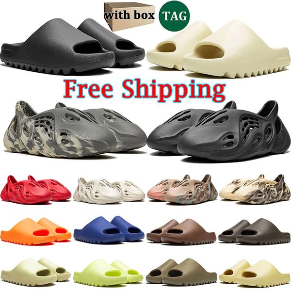 With box Free Shipping designer sandals slippers men women slides Bone Black White Desert Sand Earth Brown Moon Gray mens Slipper summer outdoor slide shoes, Color 4
With box Free Shipping designer sandals slippers men women slides Bone Black White Desert Sand Earth Brown Moon Gray mens Slipper summer outdoor slide shoes, Color 4