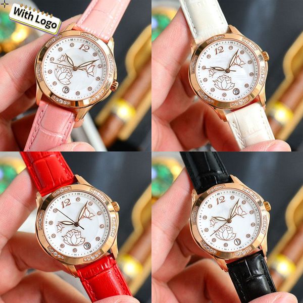 Designer womenWatch Watches High Quality Original Version, stainless steel diamond inlaid watch case genuine leather strap Fashionable and elegant Quartz watch, Silver watch case 1
Designer womenWatch Watches High Quality Original Version, stainless steel diamond inlaid watch case genuine leather strap Fashionable and elegant Quartz watch, Silver watch case 1