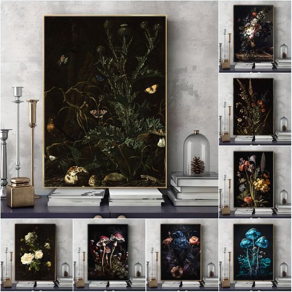 3 pieces Wooden Framed Canvas Poster Dark series, floral art, Creative Waterproof Canvas Posters, Bedroom, Office, Living Room, Cafe, Bar
3 pieces Wooden Framed Canvas Poster Dark series, floral art, Creative Waterproof Canvas Posters, Bedroom, Office, Living Room, Cafe, Bar
