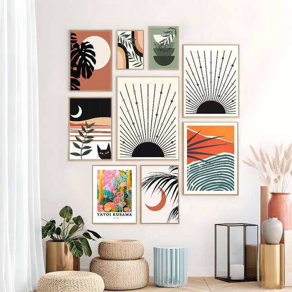 3 pieces Wooden Framed Canvas Poster yayoi kusama, mushroom art, japanese art, modern art, Creative Waterproof Canvas Posters, Bedroom
3 pieces Wooden Framed Canvas Poster yayoi kusama, mushroom art, japanese art, modern art, Creative Waterproof Canvas Posters, Bedroom