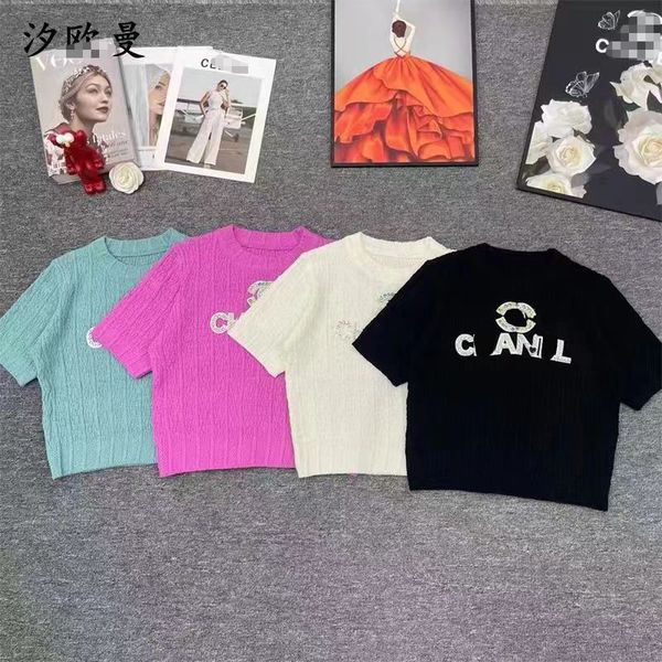 6 Brand Designer Men's Women's T-shirt Head Letter White Green Red Knitwear short sleeve casual fashion sports color diamond pullover pure cotton top Breathable 33, Black
6 Brand Designer Men's Women's T-shirt Head Letter White Green Red Knitwear short sleeve casual fashion sports color diamond pullover pure cotton top Breathable 33, Black