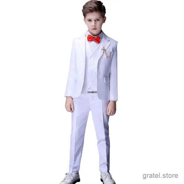 Suits Flower Boys White Baptism Suit Kid Wedding Party Photograph Set Teenager Birthday Tuxedo Dress Children Graduation Stage Costume, Jacket vest pants 3p
Suits Flower Boys White Baptism Suit Kid Wedding Party Photograph Set Teenager Birthday Tuxedo Dress Children Graduation Stage Costume, Jacket vest pants 3p