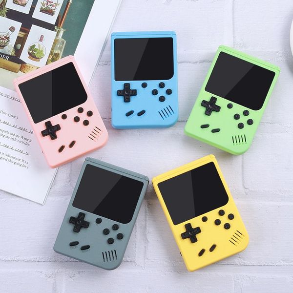 Portable Handhold Video Game Console Retro 8 bit Mini Players 400 Games 3 In 1 AV Pocket Gameboy Color LCD