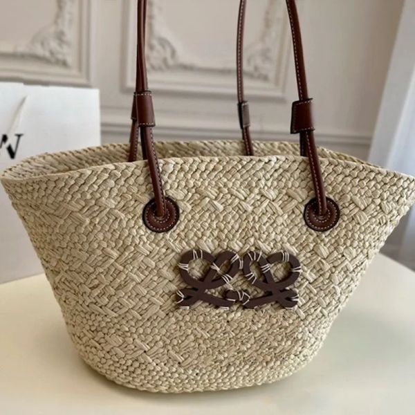 Luxury Designer Fashion Beach Bags Womens Shoulder Bag Personality Straw Women Totes Handbags, Blue
Luxury Designer Fashion Beach Bags Womens Shoulder Bag Personality Straw Women Totes Handbags, Blue