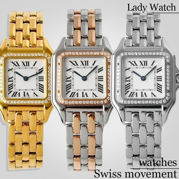 Gold watch women ladies Watch Wristwatches Swiss movement watches diamond bezel Gold Strap 22 Or 27MM fashion Silver watchstrap Stainless Steel Women Watches, #5 split
Gold watch women ladies Watch Wristwatches Swiss movement watches diamond bezel Gold Strap 22 Or 27MM fashion Silver watchstrap Stainless Steel Women Watches, #5 split