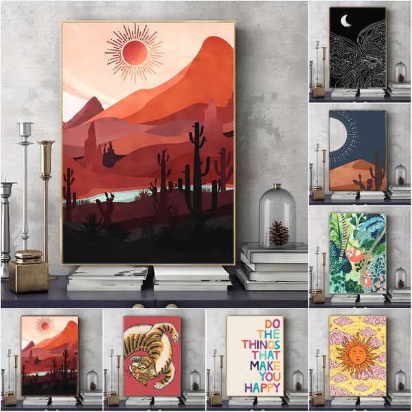 Framed Set of 2 Painting Prints,Cactus desert landscape, abstract plants and flowers, natural boho decor, mid century modern style
Framed Set of 2 Painting Prints,Cactus desert landscape, abstract plants and flowers, natural boho decor, mid century modern style