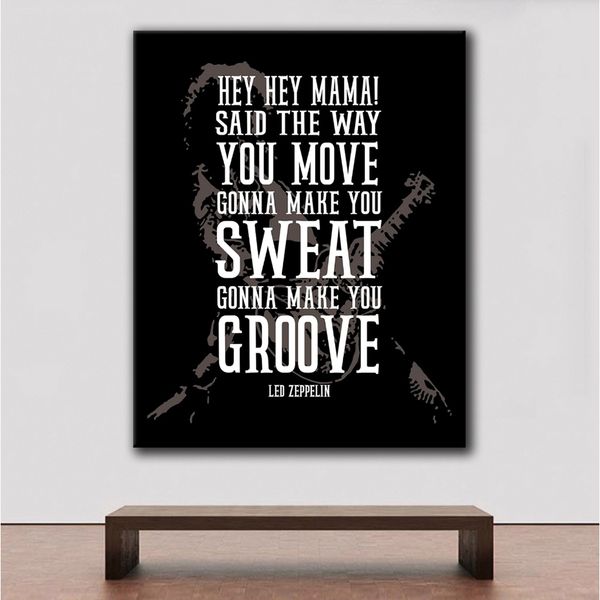 Black Dog Led Zeppelin Retro Music Poster Inspirational Wall Art Canvas Prints Oil Painting Motivational Quotes Poster Wall Pictures for Music Room Office Decor
Black Dog Led Zeppelin Retro Music Poster Inspirational Wall Art Canvas Prints Oil Painting Motivational Quotes Poster Wall Pictures for Music Room Office Decor
