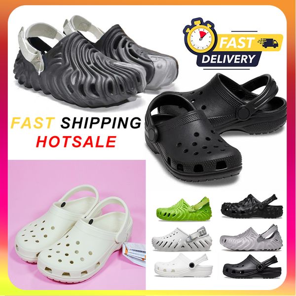 Designer sandals womens crocshoe famous womens clog sllipper flat mules foam slides clogs platform slippers men summer beach shoes