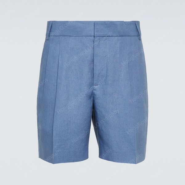 Designer Men Shorts Summer Italian Design Casual Short Pants Loro Piano Blue Linen shorts Beach Wear Piana
Designer Men Shorts Summer Italian Design Casual Short Pants Loro Piano Blue Linen shorts Beach Wear Piana