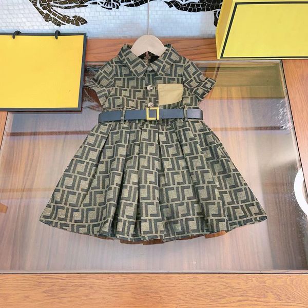 lined A Bud Kids girls print floral letter pleated dresses babies designer princess tulle lace childrens luxury designer cotton beach dress skirts baby clothes, G1
lined A Bud Kids girls print floral letter pleated dresses babies designer princess tulle lace childrens luxury designer cotton beach dress skirts baby clothes, G1