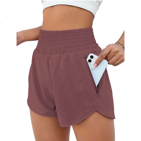 Lu1u-24 Speed Up High-Rise Lined Short Waist Sports Shorts Women's Set Quick Drying Loose Running Clothes Back Zipper Pocket Fitness Yoga, Wine red
Lu1u-24 Speed Up High-Rise Lined Short Waist Sports Shorts Women's Set Quick Drying Loose Running Clothes Back Zipper Pocket Fitness Yoga, Wine red