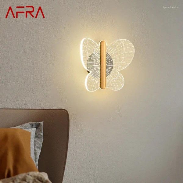 Lamps Wall AFRA Contemporary Butterfly Lamp Indoor Living Room Bedroom Bedside Nordic Art El Corridor Hallway
Lamps Wall AFRA Contemporary Butterfly Lamp Indoor Living Room Bedroom Bedside Nordic Art El Corridor Hallway
