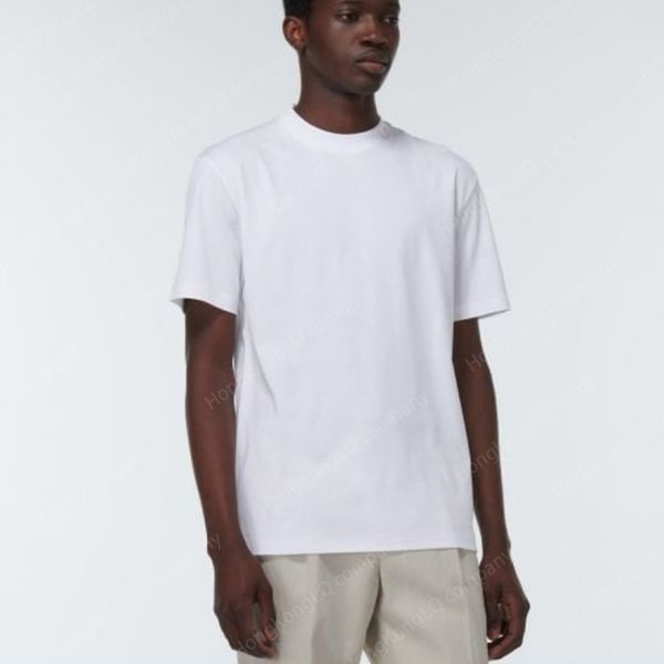 Designer Men T Shirt Summer Loro Mens White Cotton Jersey T-shirt Short Sleeves Tshirts Piana
Designer Men T Shirt Summer Loro Mens White Cotton Jersey T-shirt Short Sleeves Tshirts Piana