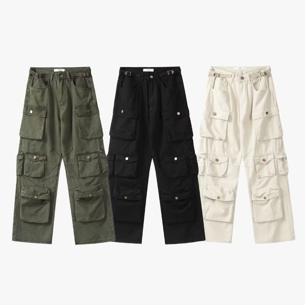 womens designer clothing cargo pants women trendy high waist baggy Multi pocket design Workwear wide leg pants, Apricot
womens designer clothing cargo pants women trendy high waist baggy Multi pocket design Workwear wide leg pants, Apricot
