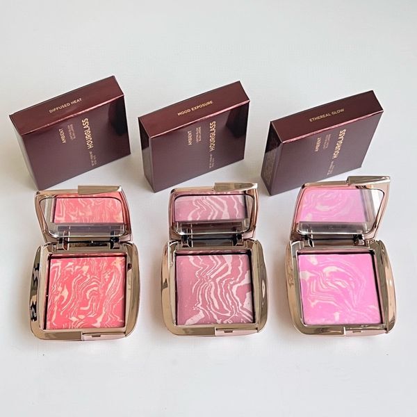 

Hourglass Ambient Lighting Blush Makeup 4.2G Full Size Boxed 3 Shades Natural Face Illuminating Cheek Blush Pressed Powder Cosmetics