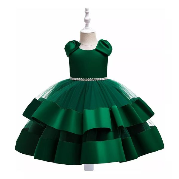 Simple pearl chain Princess piano Children's performance festival dress, Champagne
Simple pearl chain Princess piano Children's performance festival dress, Champagne