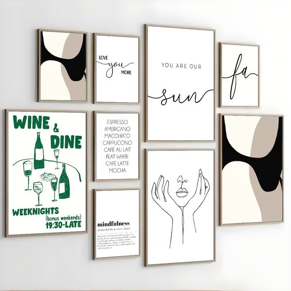 Framed Set of 3 Painting Prints, Black and white art decoration painting, modern home art, line art, simple style
Framed Set of 3 Painting Prints, Black and white art decoration painting, modern home art, line art, simple style