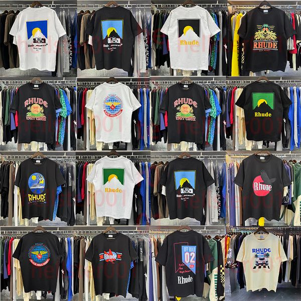 Rhude TShirt Designer Mens T Shirts Tide Printed tee men women Round Neck short sleeve tshirt Casual Loose Fashion High Street hip hop, Beige
Rhude TShirt Designer Mens T Shirts Tide Printed tee men women Round Neck short sleeve tshirt Casual Loose Fashion High Street hip hop, Beige