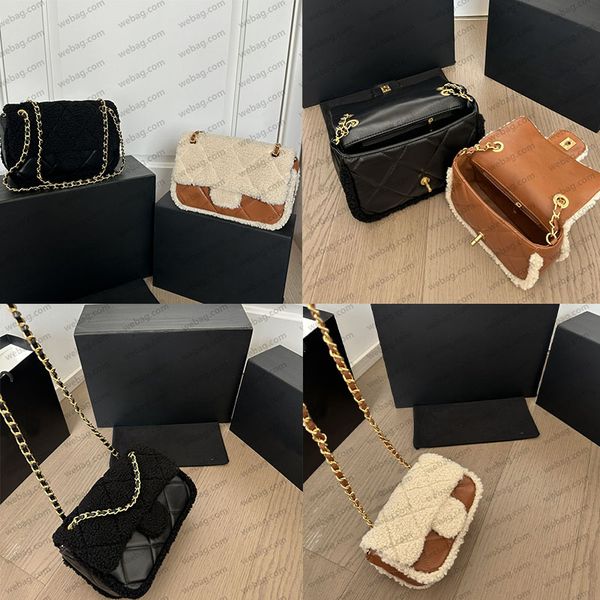 10A Winter Women Bag Designer Chain Bags Shoulder Double Letters Flap Bag Small Square Bag Crossbody Designer Bag Vintage Luxury Totes Christmas Gift with Box, Purse 3-about25cm 
10A Winter Women Bag Designer Chain Bags Shoulder Double Letters Flap Bag Small Square Bag Crossbody Designer Bag Vintage Luxury Totes Christmas Gift with Box, Purse 3-about25cm