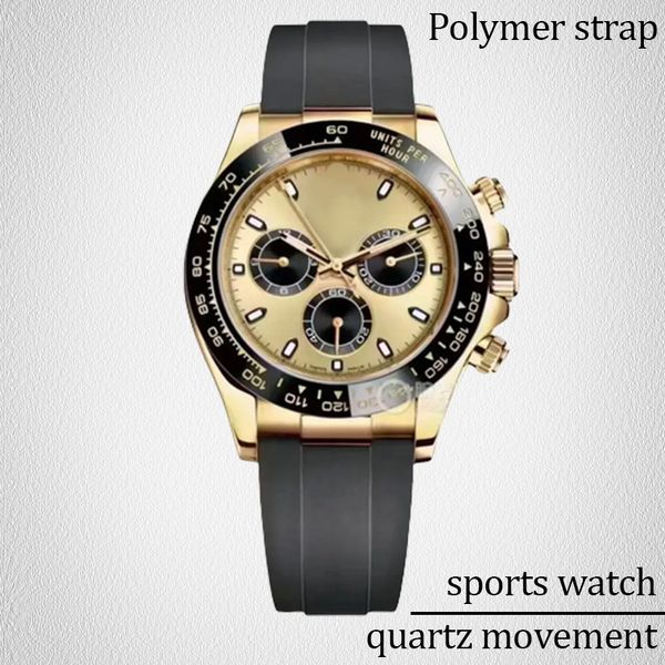 designer mens Watches high quality moissanite watch movement watches 40MM Sizes Stainless Steel strap watch fashions casual modern Wristwatches men Watch, Blue