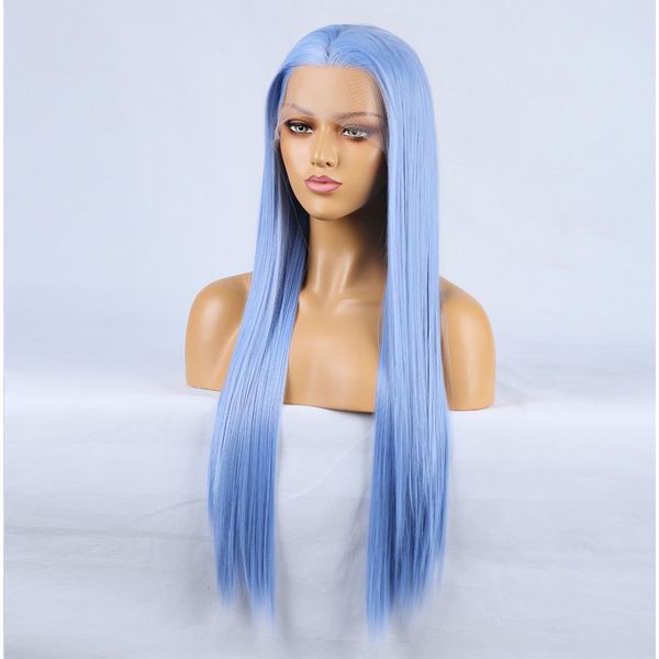 Lace 13*2.5 Front Wig Fashion sales before wig blue long curly hair high temperature chemical fiber daily wear wig party black cosplay synthetic
Lace 13*2.5 Front Wig Fashion sales before wig blue long curly hair high temperature chemical fiber daily wear wig party black cosplay synthetic