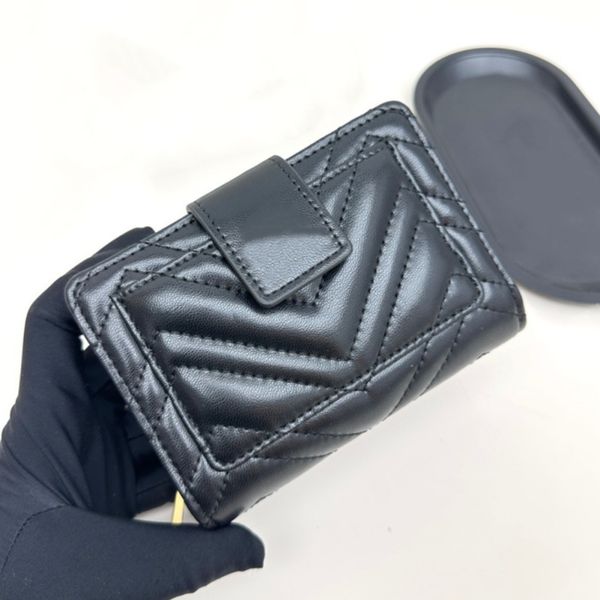 Genuine Leather Short Wallets Designer Wallet Card Holder Mini Coin Purse Holders Zipper Pocket Gold Letter 10A, 1 black(10*8cm)
Genuine Leather Short Wallets Designer Wallet Card Holder Mini Coin Purse Holders Zipper Pocket Gold Letter 10A, 1 black(10*8cm)