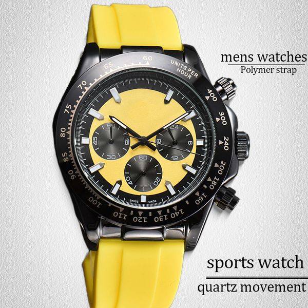 Men watches high quality moissanite watch quartz movement 40MM Sizes Stainless Steel Yellow strap with box fashions casual modern Wristwatches designer watches, Red
Men watches high quality moissanite watch quartz movement 40MM Sizes Stainless Steel Yellow strap with box fashions casual modern Wristwatches designer watches, Red