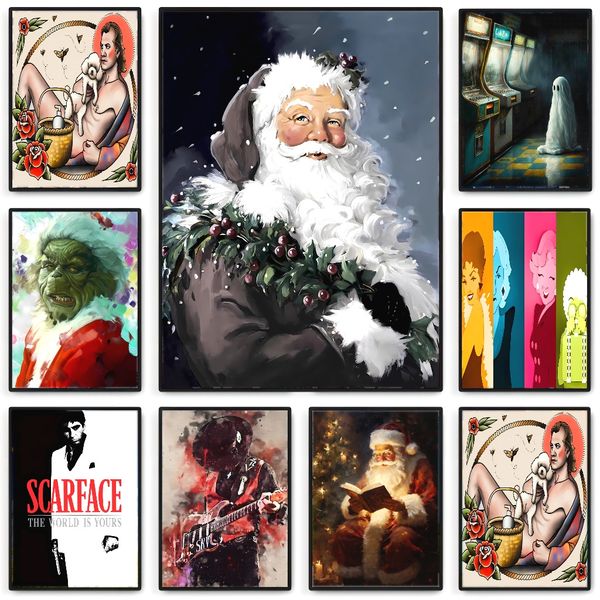 1Pc Wooden Framed Canvas Poster, Christmas tree Santa Claus reading book, Christmas gifts, Creative Waterproof Canvas Posters, Bedroom
1Pc Wooden Framed Canvas Poster, Christmas tree Santa Claus reading book, Christmas gifts, Creative Waterproof Canvas Posters, Bedroom