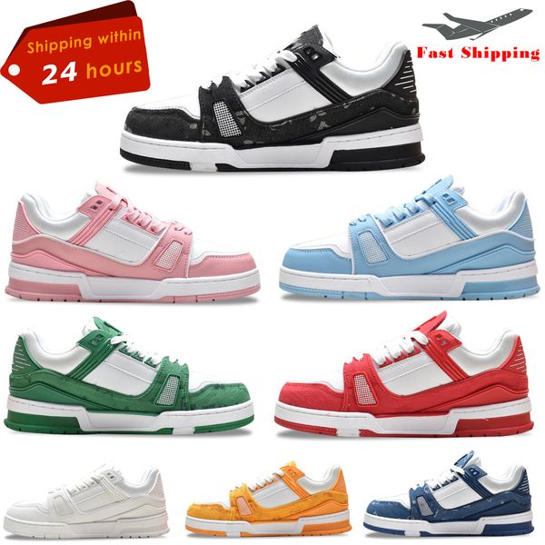 Designer Shoes Casual Shoes Trainer Mens Womens Embossed Flat Sneaker Denim Canvas Leather White Green Red Blue Letter Fashion Platform Low Trainers Size 36-46, #1
Designer Shoes Casual Shoes Trainer Mens Womens Embossed Flat Sneaker Denim Canvas Leather White Green Red Blue Letter Fashion Platform Low Trainers Size 36-46, #1