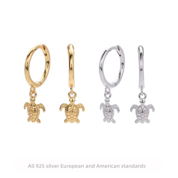 Wholesale S925 sterling silver personality creative turtle earrings temperament fashion marine creature earring earrings
Wholesale S925 sterling silver personality creative turtle earrings temperament fashion marine creature earring earrings