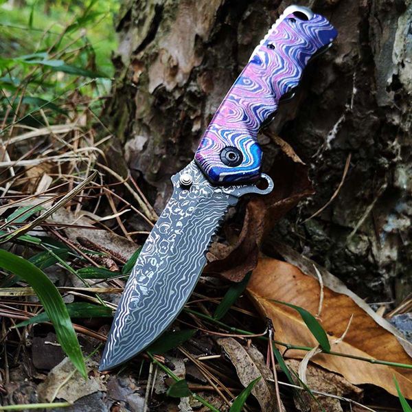 Tacticfal Folding Blade Knife,Prime Quality Knife,Damascus Blade 3D Rainbow Handle,Good for Collection and Outdoor Survival Hunting Camping Hiking HEAVY Duty Knife
Tacticfal Folding Blade Knife,Prime Quality Knife,Damascus Blade 3D Rainbow Handle,Good for Collection and Outdoor Survival Hunting Camping Hiking HEAVY Duty Knife