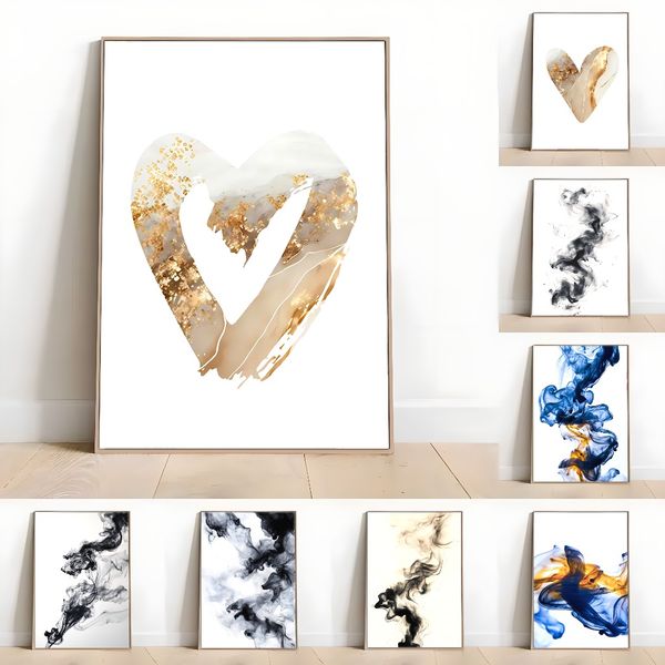3 pieces Wooden Framed Canvas Poster Bold, fluid colors, abstract art, Creative Waterproof Canvas Posters, Bedroom, Office, Living Room
3 pieces Wooden Framed Canvas Poster Bold, fluid colors, abstract art, Creative Waterproof Canvas Posters, Bedroom, Office, Living Room