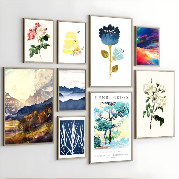 3 pieces Wooden Framed Canvas Poster Colorful, landscapes, plants, mountain art, Creative Waterproof Canvas Posters, Bedroom, Office
3 pieces Wooden Framed Canvas Poster Colorful, landscapes, plants, mountain art, Creative Waterproof Canvas Posters, Bedroom, Office