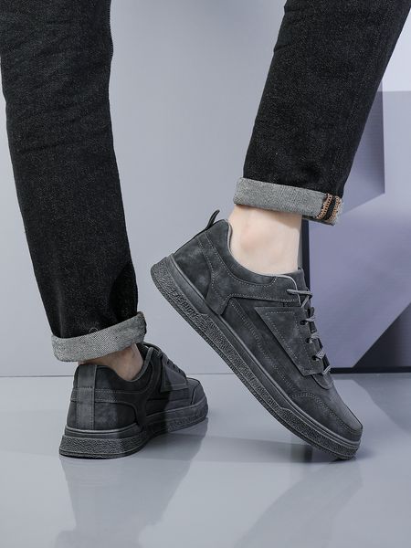 New breathable sports shoes men's hundred with the trend of soft bottom non-slip fashion casual trainers, Khaki
New breathable sports shoes men's hundred with the trend of soft bottom non-slip fashion casual trainers, Khaki