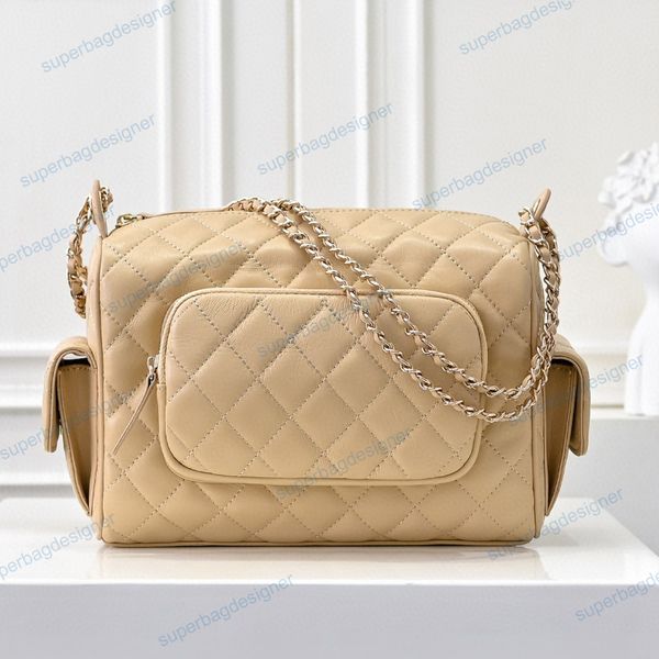 7A 22K bowling camera bag soft lambskin chain shoulder ourdoor travel bags stuff sacks luxurious fashional women purse serial code mirror quality, Apricot
7A 22K bowling camera bag soft lambskin chain shoulder ourdoor travel bags stuff sacks luxurious fashional women purse serial code mirror quality, Apricot