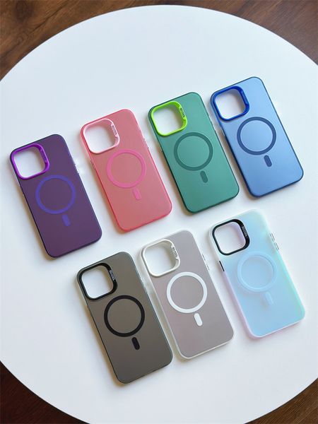 Fashion Magnetic Case 7 Colors Lightweight Shockproof Soft TPU Cases Wireless Charging Magsafe Case for iPhone 16 15 14 12 11 13 Pro X/XS Max XR 7 8 Plus Back Cover, White
Fashion Magnetic Case 7 Colors Lightweight Shockproof Soft TPU Cases Wireless Charging Magsafe Case for iPhone 16 15 14 12 11 13 Pro X/XS Max XR 7 8 Plus Back Cover, White