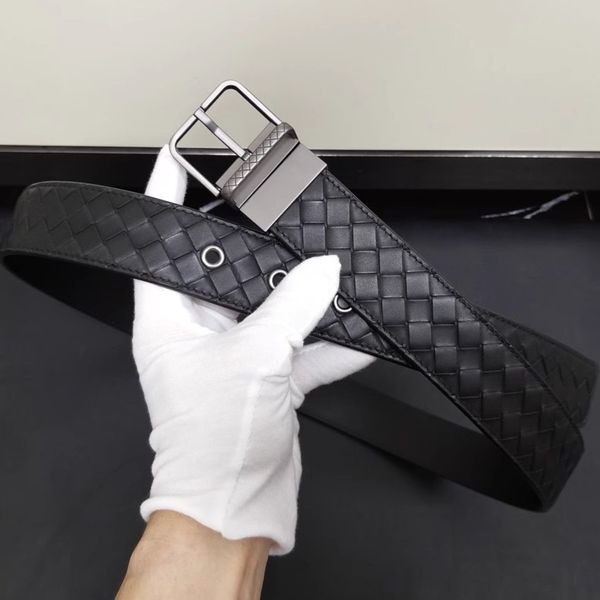 Western Hand Braided Rotating Buckle Leather Men Belt Fashion Joker Weave Pattern Jeans Causal Pant Leather Belt For Men, Black
Western Hand Braided Rotating Buckle Leather Men Belt Fashion Joker Weave Pattern Jeans Causal Pant Leather Belt For Men, Black