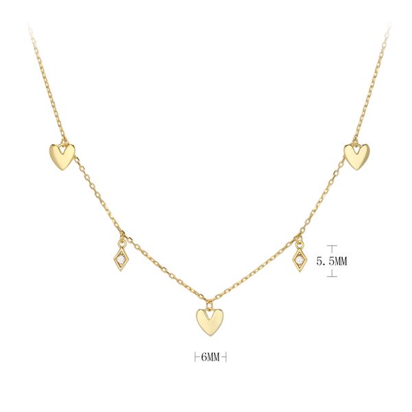 925 sterling silver ins light luxury temperament glossy love brand clavicle chain high-end popular Internet celebrity necklace
925 sterling silver ins light luxury temperament glossy love brand clavicle chain high-end popular Internet celebrity necklace