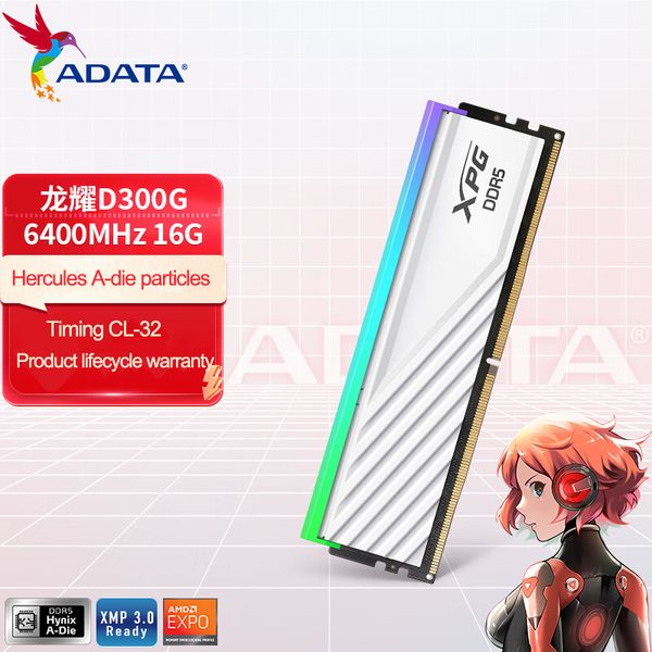 ADATA XPG D300G DDR5 RGB Memory 6000MHz 6400MHz 16GB 32GB Gaming Memoria RAM for Desktop Memoriam Ram ddr 5
ADATA XPG D300G DDR5 RGB Memory 6000MHz 6400MHz 16GB 32GB Gaming Memoria RAM for Desktop Memoriam Ram ddr 5