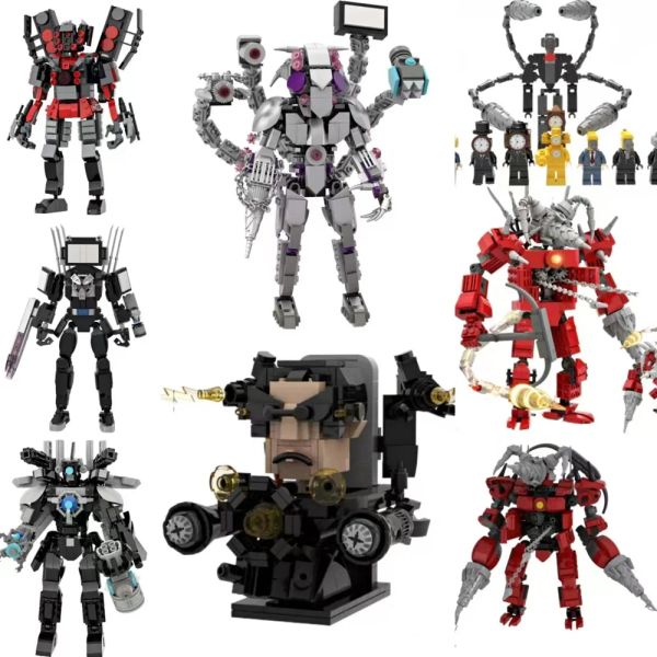 Skibidi Blocks Toilet Toy Building Block Titans Camera Drill Man Tv Man Cameraman Speakerman Skibidi Toilet Titans Drillman Clock Man man man
Skibidi Blocks Toilet Toy Building Block Titans Camera Drill Man Tv Man Cameraman Speakerman Skibidi Toilet Titans Drillman Clock Man man man