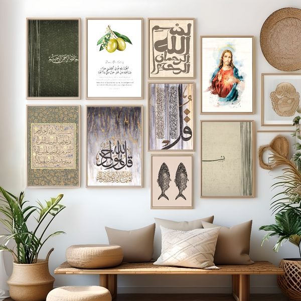 2 pieces Wooden Framed Canvas Poster Religious art, sacred heart poster, Creative Waterproof Canvas Posters, Bedroom, Office, Living Room
2 pieces Wooden Framed Canvas Poster Religious art, sacred heart poster, Creative Waterproof Canvas Posters, Bedroom, Office, Living Room