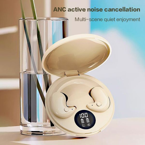 Y29 Bluetooth Earphones Wireless Sleep Invisible Mini Compact Wireless Bluetooth Earphones Long Battery Life Noise Reduction