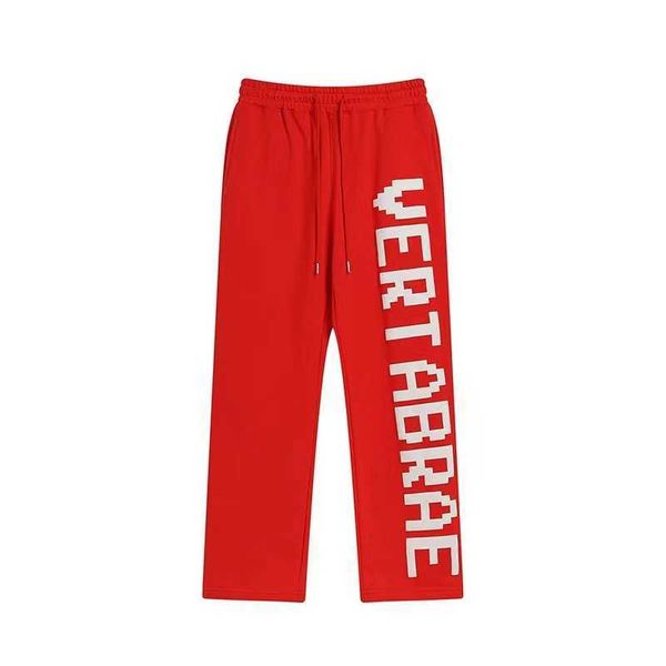 

Vertabrae Sweatpants Mens Pants Designer High Street 3D Letter Hip Hop Sports Casual Pants JoggersA135, 7_color