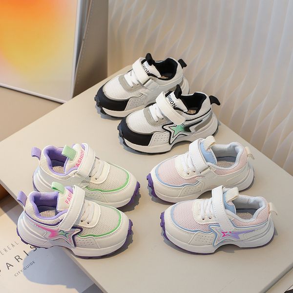 Kids Sneakers New Child Baby Toddler Shoes Mesh Boys Running Shoes Soft Soles Breathable Girls Sneakers Size 21-30, Black
Kids Sneakers New Child Baby Toddler Shoes Mesh Boys Running Shoes Soft Soles Breathable Girls Sneakers Size 21-30, Black