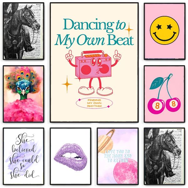 3 pieces Wooden Framed Canvas Poster Pink fashion art, disco ball, quote and cosmic elements poster, Creative Waterproof Canvas Posters
3 pieces Wooden Framed Canvas Poster Pink fashion art, disco ball, quote and cosmic elements poster, Creative Waterproof Canvas Posters