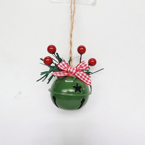 Christmas Tree Hanging Bells Metal Ornament Holiday Party — compare prices at CompareOffers