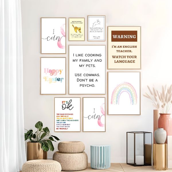 2 pieces Wooden Framed Canvas Poster Positive quotes poster, motivational art, Creative Waterproof Canvas Posters, Bedroom, Office,Bar,Bathroom
2 pieces Wooden Framed Canvas Poster Positive quotes poster, motivational art, Creative Waterproof Canvas Posters, Bedroom, Office,Bar,Bathroom