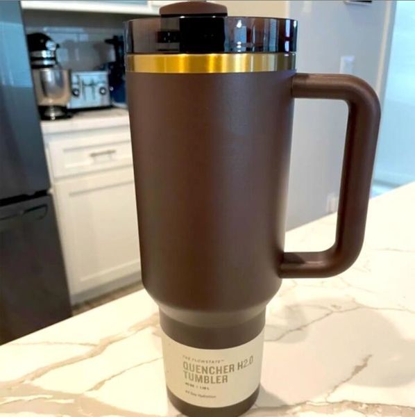 Black Chroma Chocolate Gold H2.0 40oz Stainless Steel Tumblers Cups with handle Lid And Straw Winter Pink Parade Car mugs Water Bottles 0714, Multi-color
Black Chroma Chocolate Gold H2.0 40oz Stainless Steel Tumblers Cups with handle Lid And Straw Winter Pink Parade Car mugs Water Bottles 0714, Multi-color