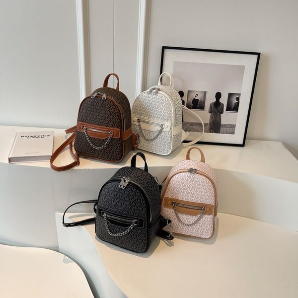Factory outlet women shoulder bag go shopping contrast leather leisure backpack simple retro letter printed handbag street personality chain messenger bag 2326#, Brown
Factory outlet women shoulder bag go shopping contrast leather leisure backpack simple retro letter printed handbag street personality chain messenger bag 2326#, Brown