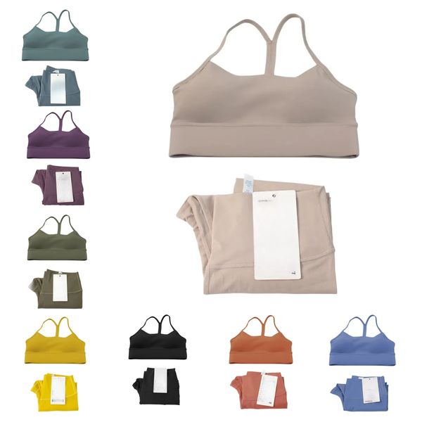 2 Pieces Lu Women Yoga Gym Top Y-shaped Bra Fiess High Waist Push Up LL Align Leggings Workout Set Running Sports Clothes Tracuits Sportswear, Brown
2 Pieces Lu Women Yoga Gym Top Y-shaped Bra Fiess High Waist Push Up LL Align Leggings Workout Set Running Sports Clothes Tracuits Sportswear, Brown